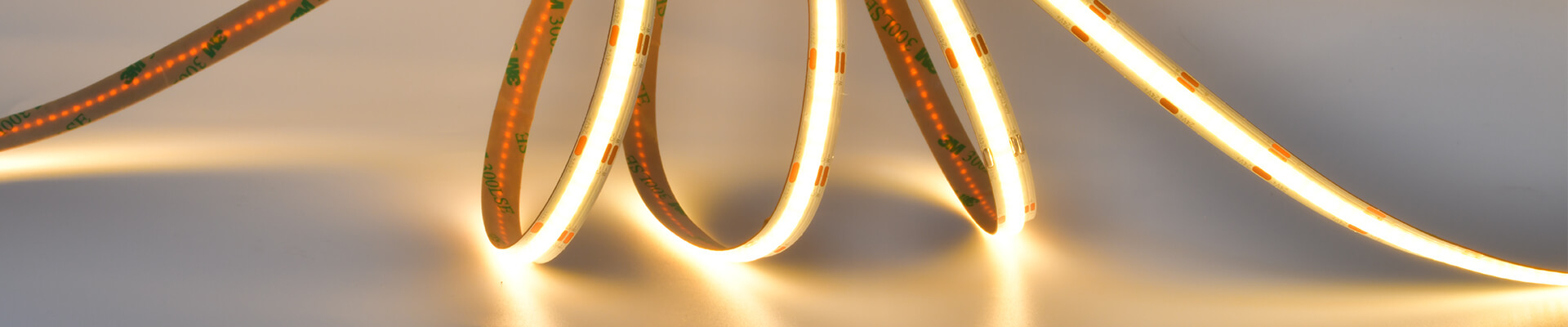 4mm COB LED Strip IP20 480LEDs/M CRI90+ 5W/m