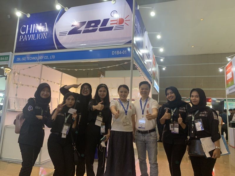 ZBL participated in the International Lighting Exhibition in Jakarta, Indonesia