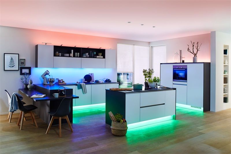 8 great spots for LED strip lights around your home