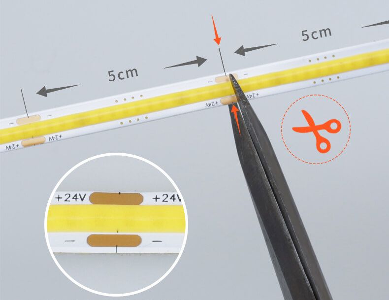 How to Safely Cut COB LED Strips? Professional Advice