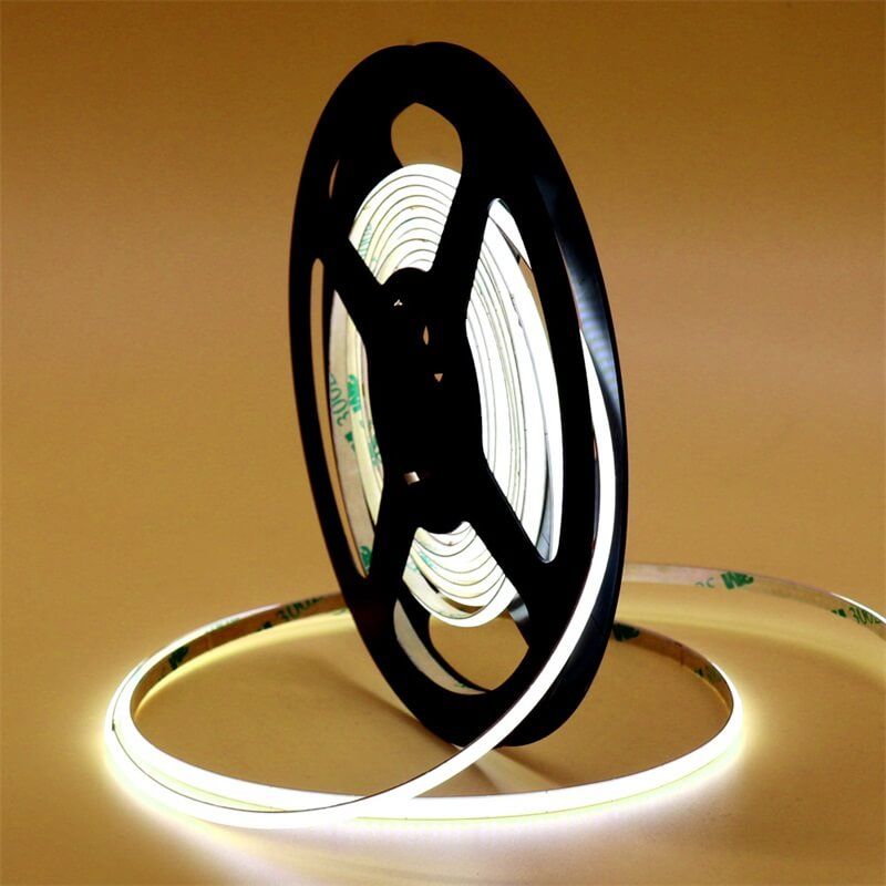 4mm COB LED Strip IP20 480LEDs/M CRI90+ 5W/m - 1