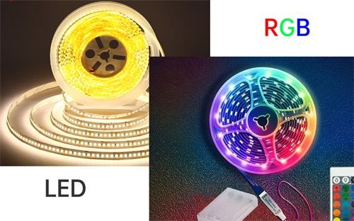 What is the Difference Between LED and RGB Strips?