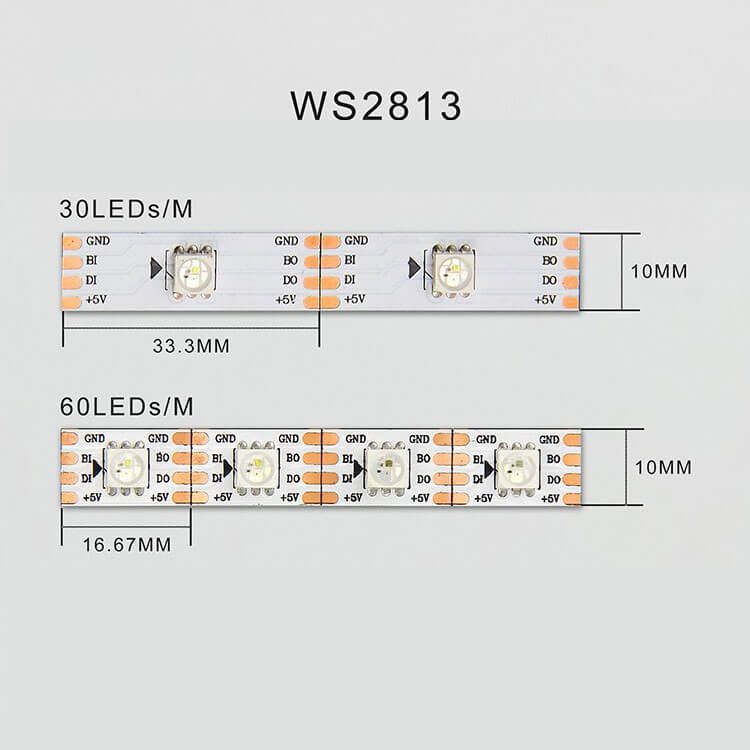 WS2813 RGB Addressable LED strip light DC5V - 2