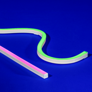 6mmx6mm Positively illuminated neon strip DC24V  - 1