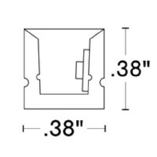 6mmx6mm Positively illuminated neon strip DC24V  - 3