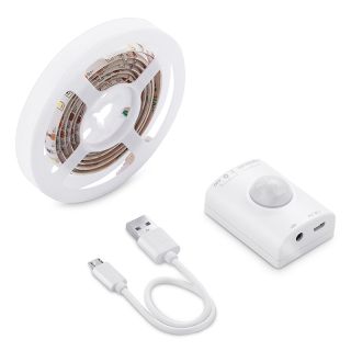 LED Induction lighting,Body sensing LED strip, USB powered - 6