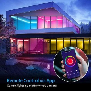 IR control RGB 5050 5M 10M 18L Strip Kit Nonwaterproof Flex strips for Living Room - 2