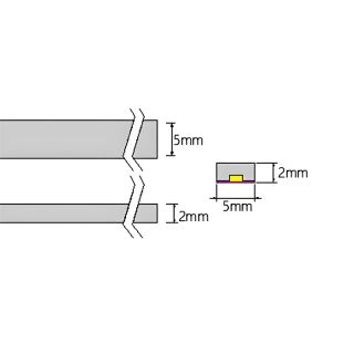 3D Mini LED Strip Light 5mm*2mm 6W/M 24V 352LEDs/M - 1