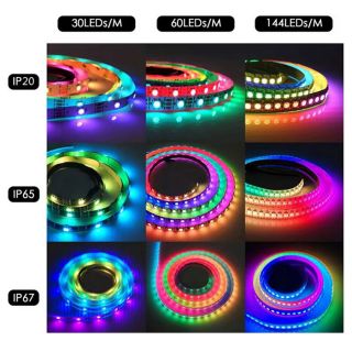 Colorful Rgb Led Light Strip SMD5050 IC for party lighting - 4