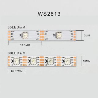 WS2818 RGB Addressable LED strip light DC12V - 1